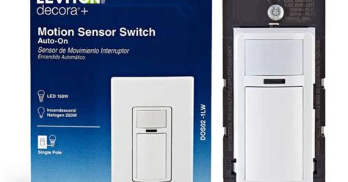 Leviton Motion Sensor Light Switches