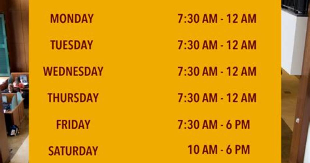 Library Hours and Access