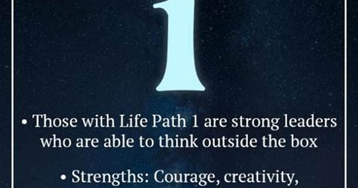 Life Path Number 1
