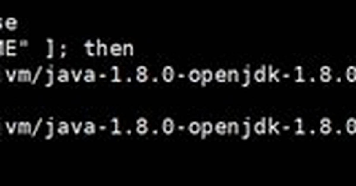 Line 56: /Bin /Java: No Such File or Directory