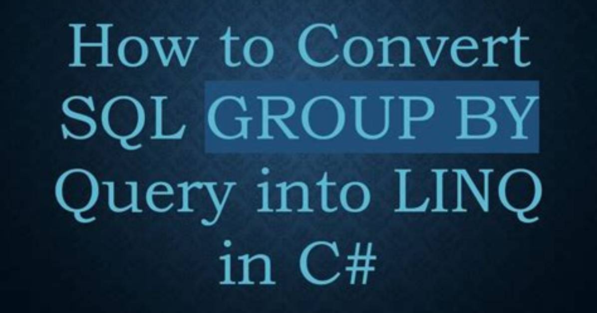 Linq to Sql Group by and Sum in Select