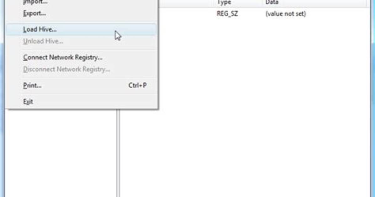 "Load Hive" Option Grayed Out