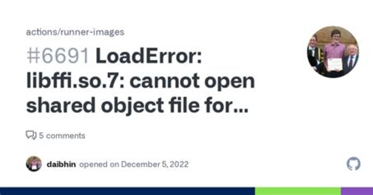 Loaderror: Libffi. So.8: Cannot Open Shared Object File: No Such File or Directory Running Rails