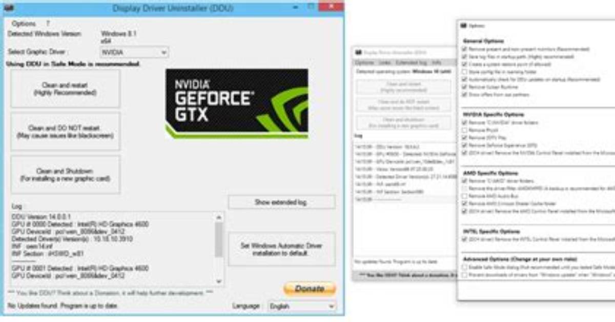 Loading Freezes After Removing Nvidia Graphics Card