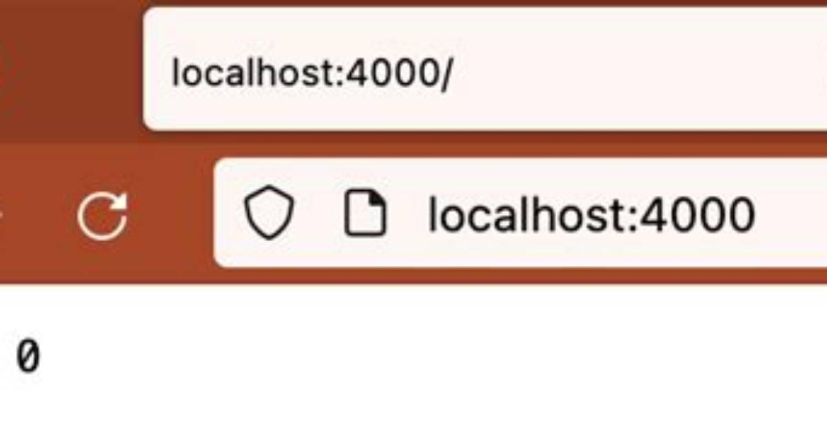Localhost:4000