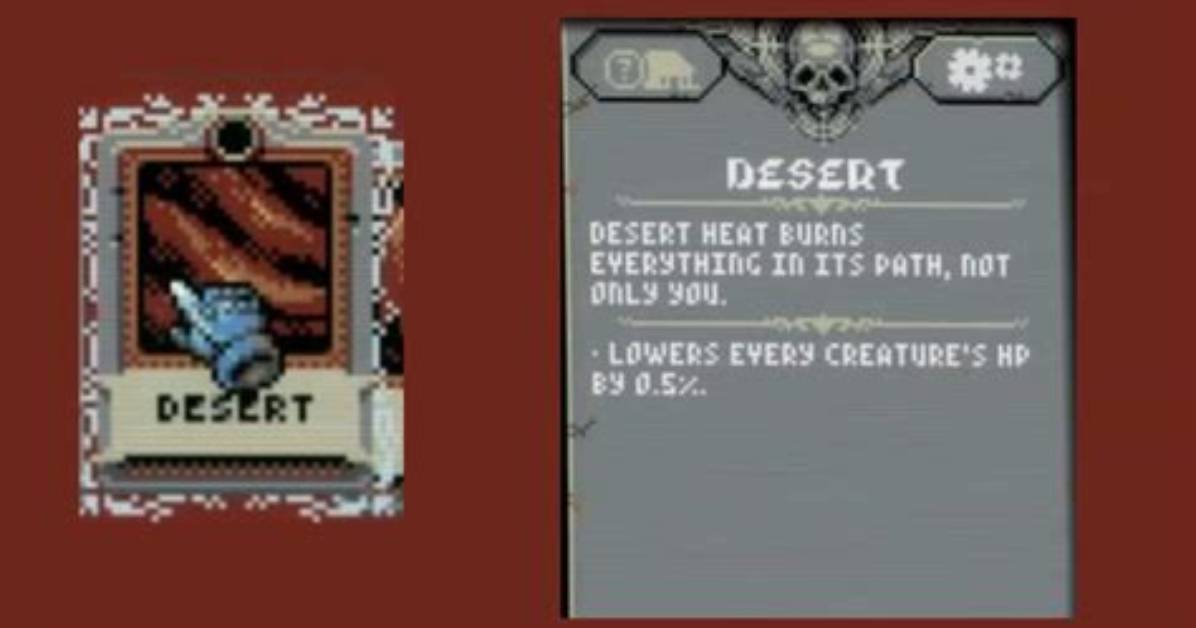 Loop Hero Desert Tiles Power