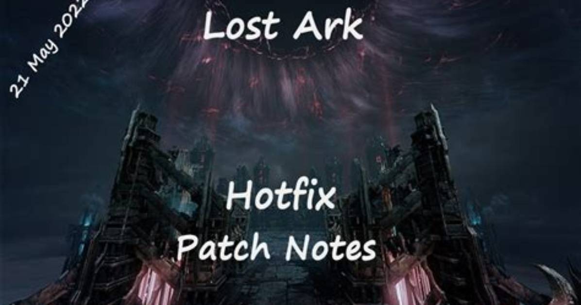 Lost Ark Hotfix Update Patch Notes for March 15