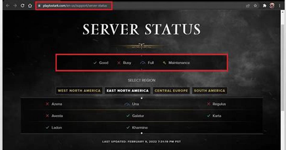 Lost Ark Server Status & Steam Connection Timed out Error Explained