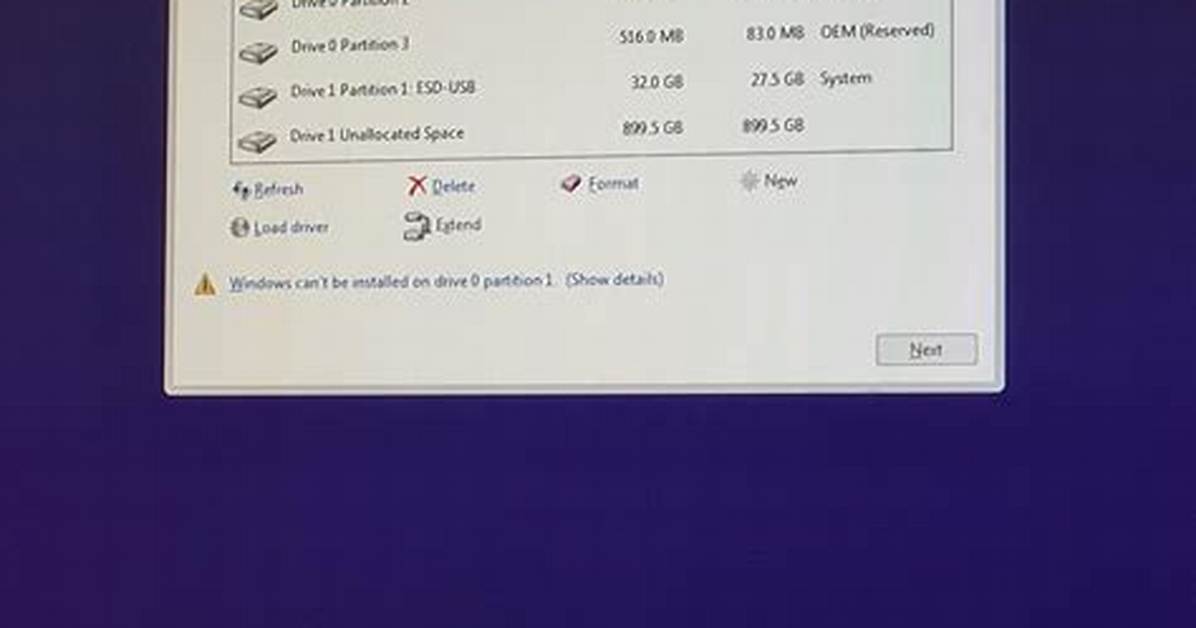 Lubuntu Not Able to Detect Ssd
