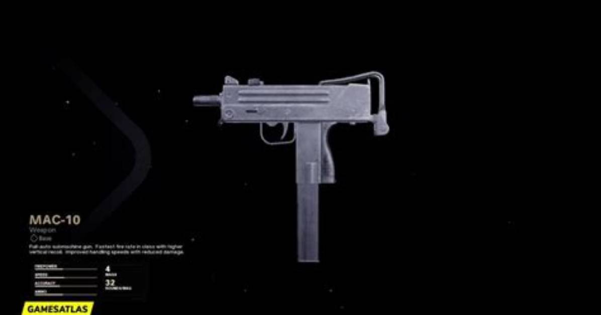 Mac-10 | Warzone Blueprints | Cod Black Ops Cold War Weapon Attachments