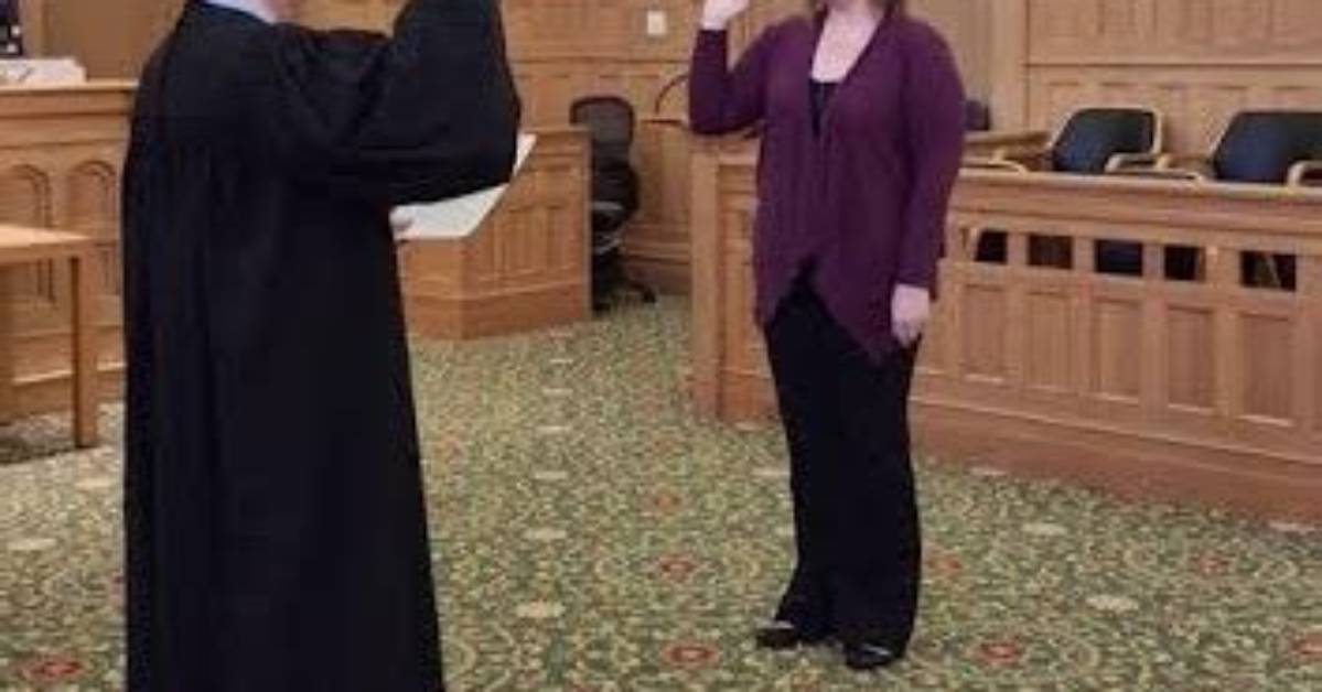 Mahlman Sworn in as Wood County Chief Deputy Clerk
