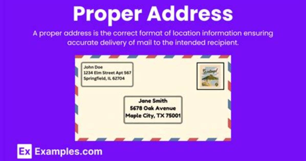 Mailing Addresses