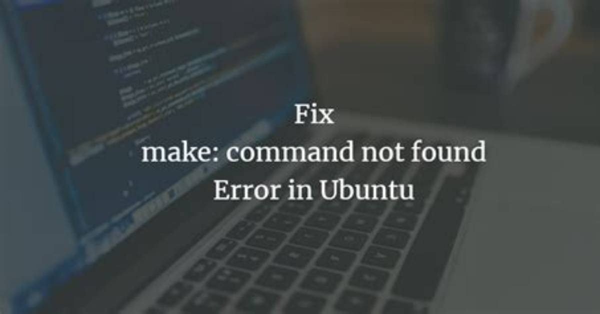 Make: G++: Command Not Found