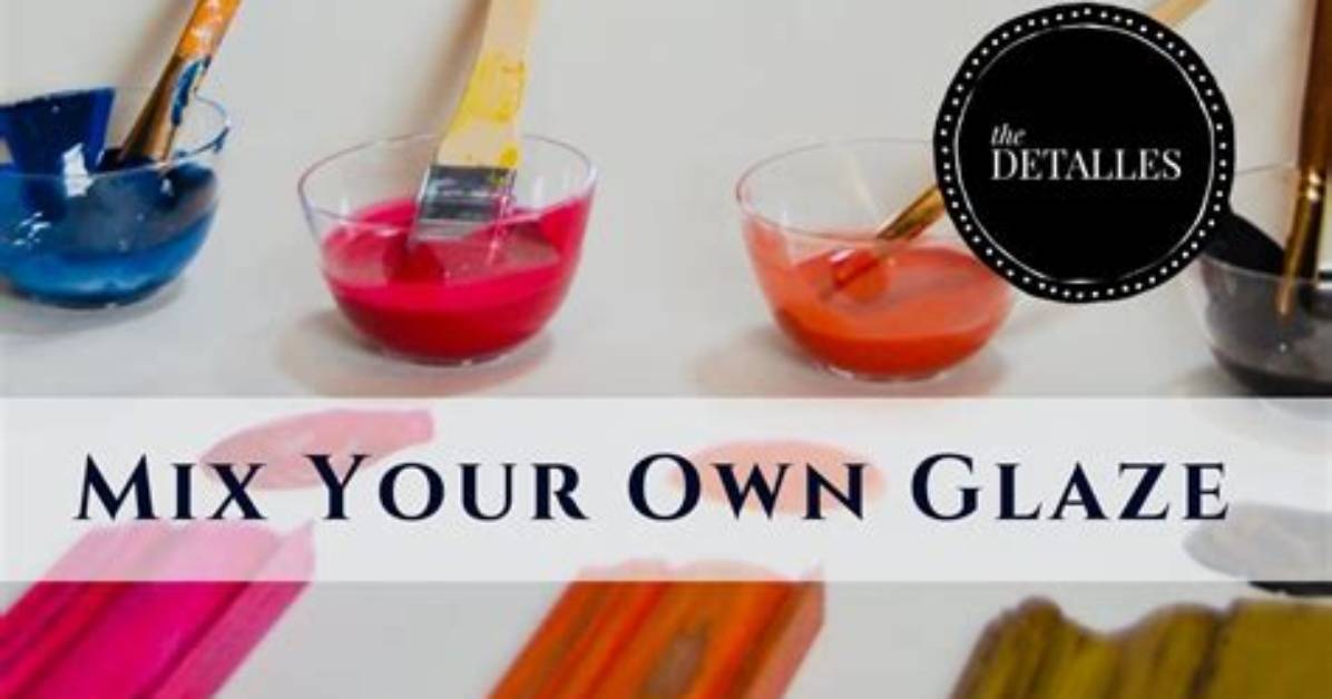 Make Paint Glaze