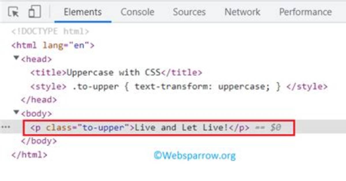 Make the First Character Uppercase in Css