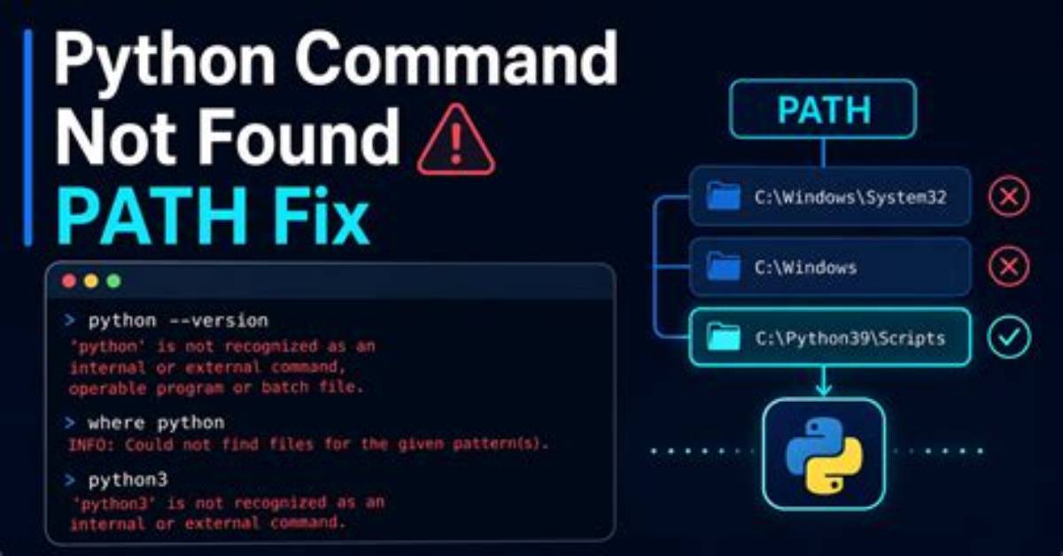 Makefile: Python: Command Not Found