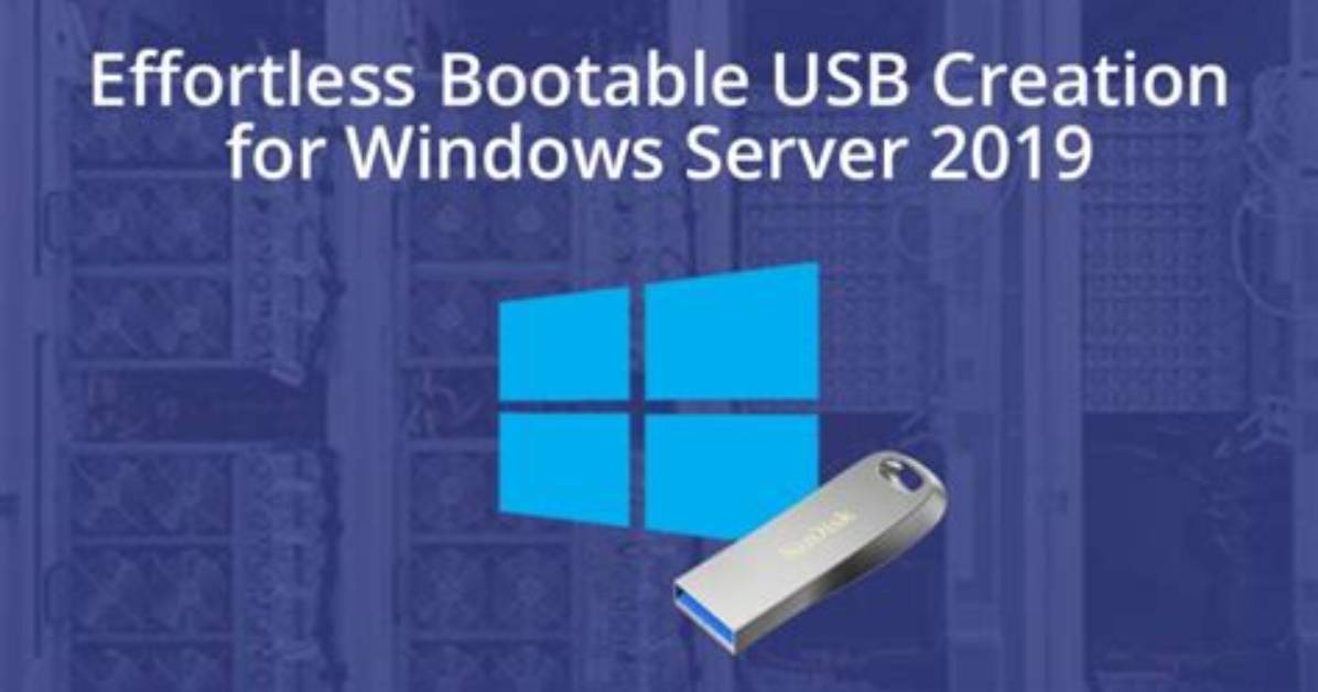 Making Bootable Windows Server 2016 Installation Usb Stick [Duplicate]