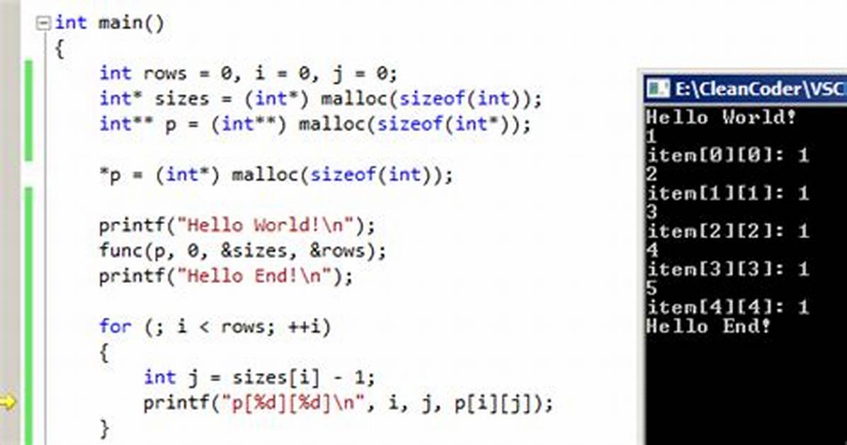Malloc a 2D Array in C [Duplicate]