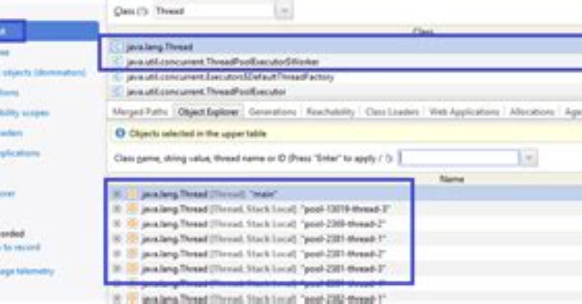 Managing an Outofmemory Exception Caused by Thread Leaks in Java Applications