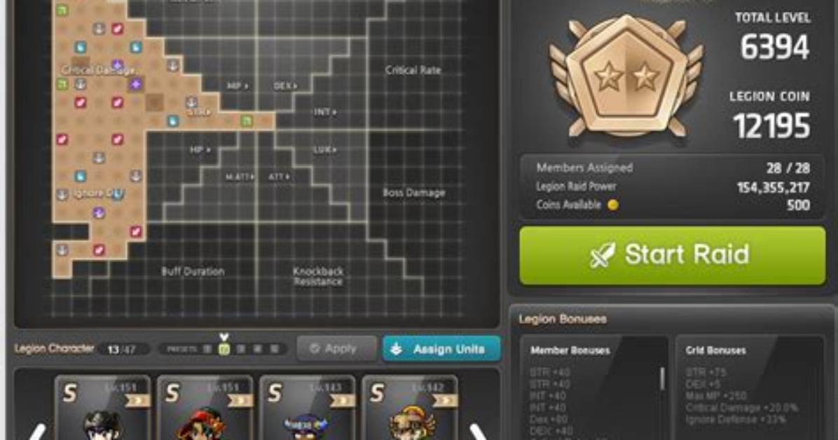 Maplestory Legion System: Maple Union 2021 Guide