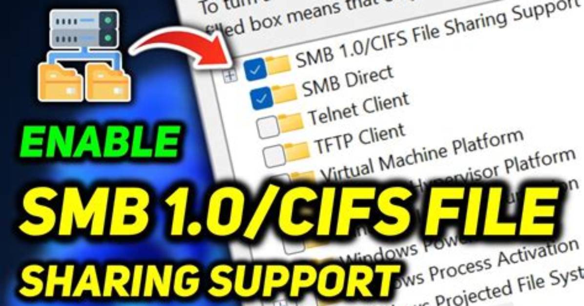 Mapping a Smb Share in Windows
