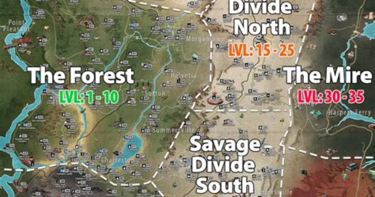 Maps - Fallout 76 Game Guide
