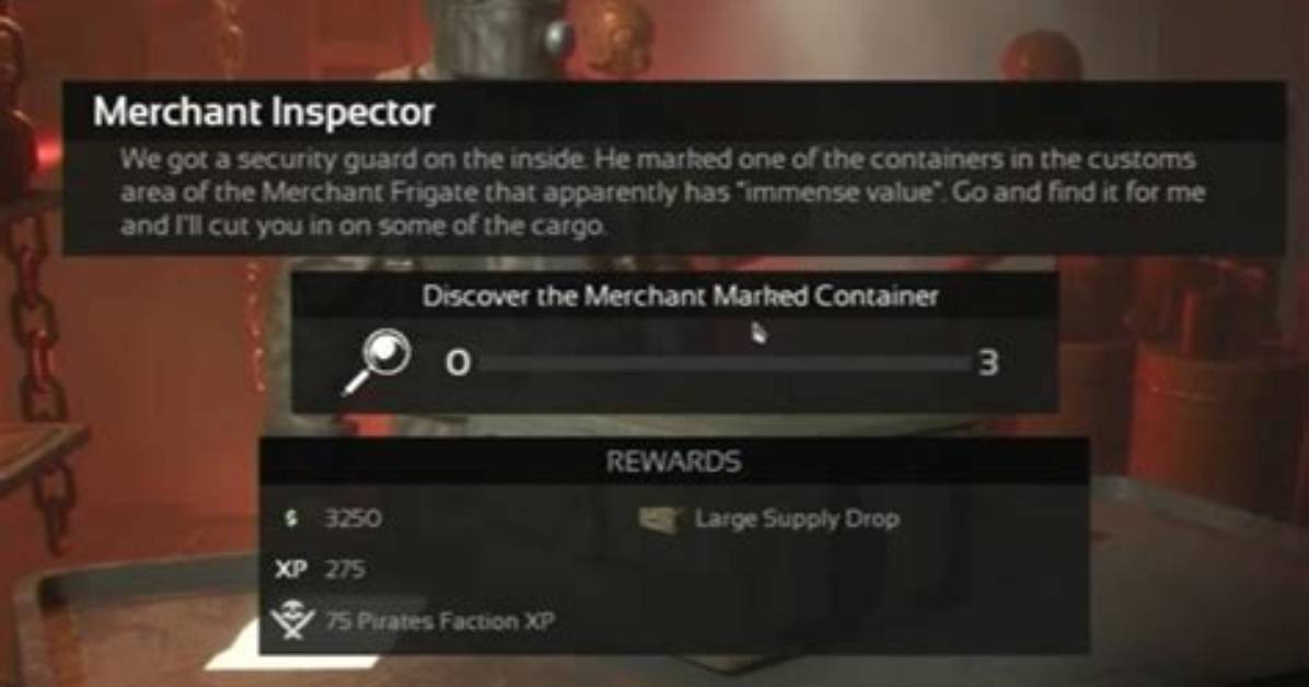 Marauders "Merchant Inspector" Quest Guide