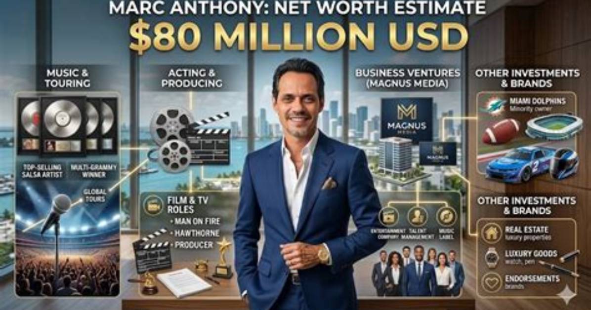 Marc Anthony Net Worth 2024