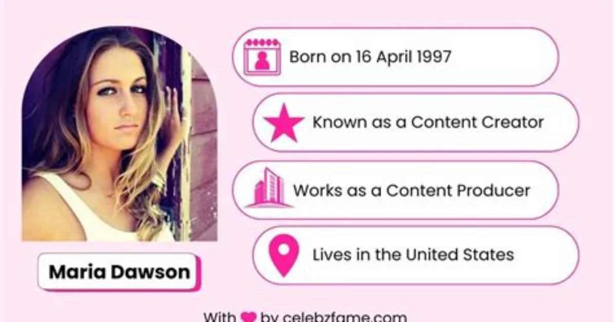 Maria Dawson Net Worth