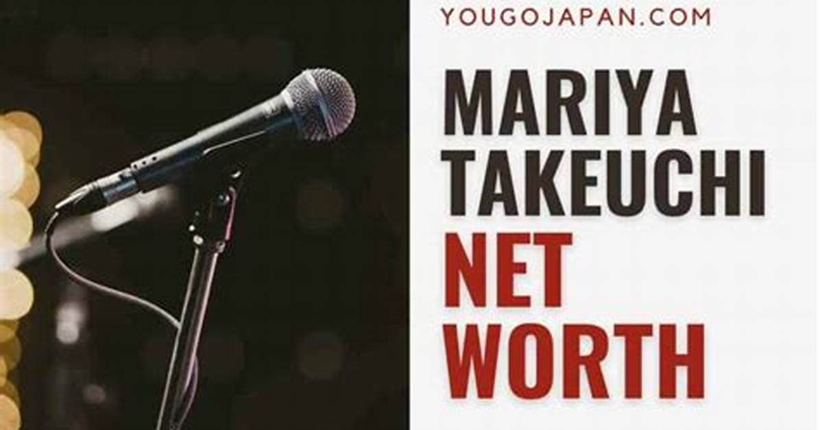 Mariya Takeuchi Net Worth