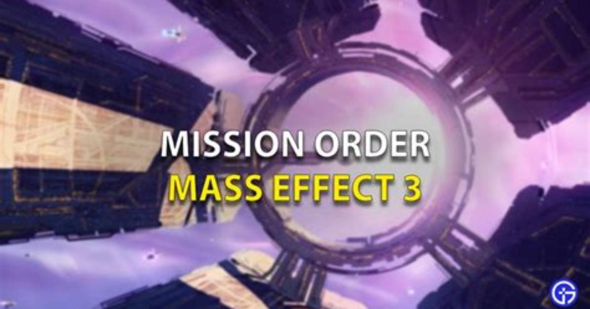 Mass Effect 3 Mission Order Sequence