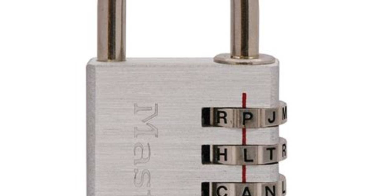 Master Lock 4 Number Combination Reset