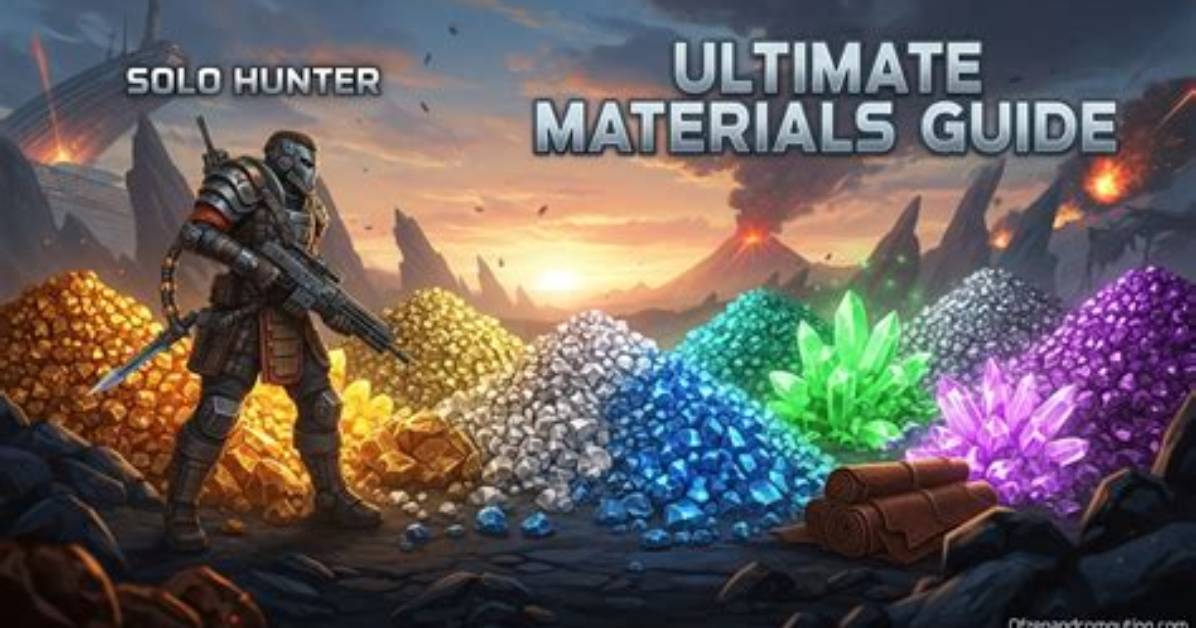 Materials and Skills Upgrading Guide