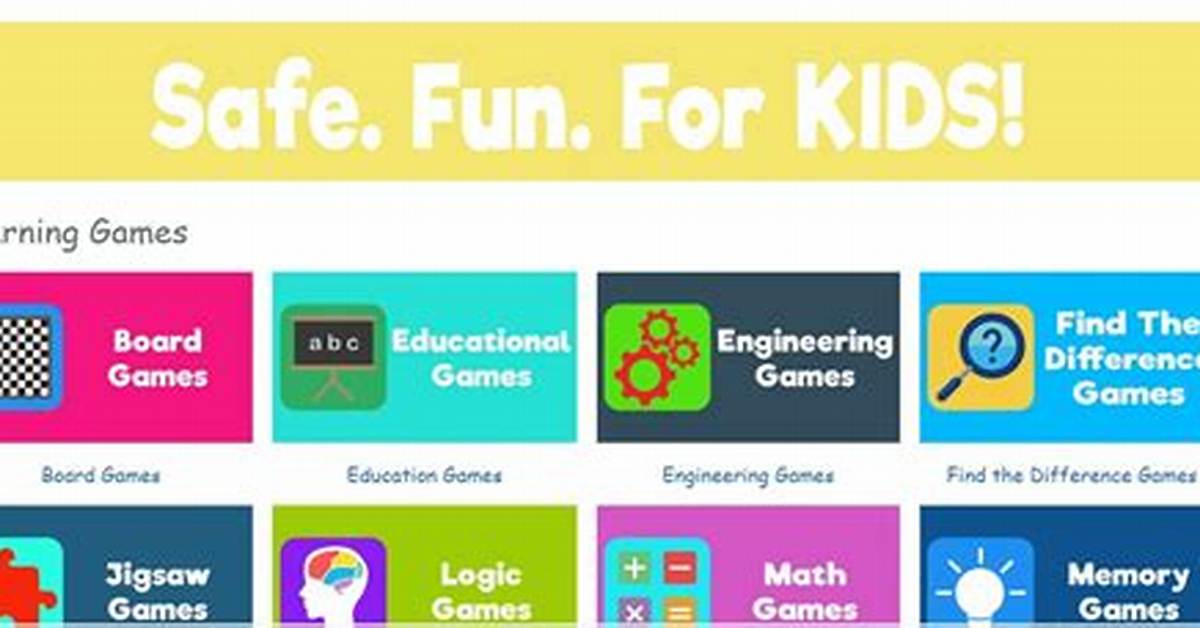 Math Games - Safe Kid Games