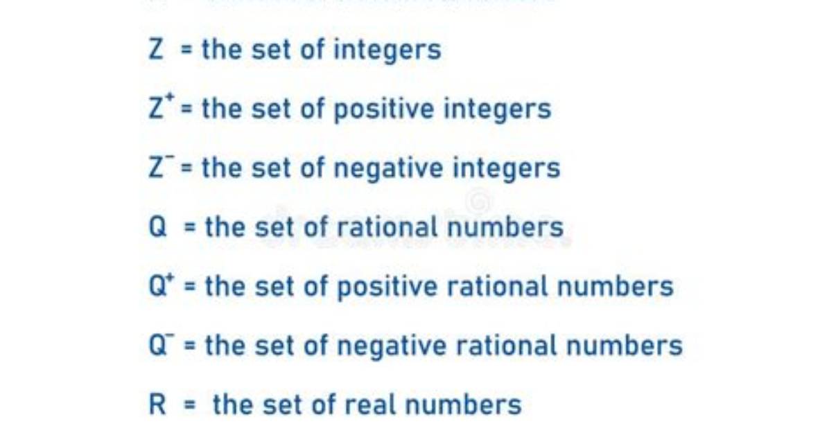 Mathematical Notation for Distinct Numbers