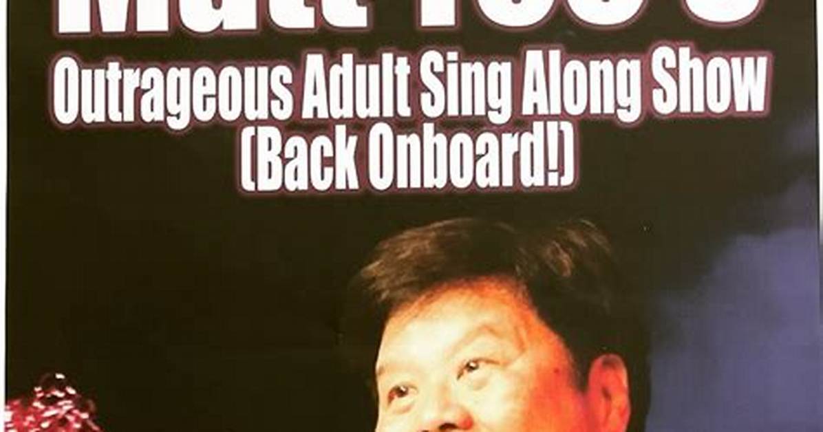 Matt Yee Hawaii Famous Comedian and Entertainer Died