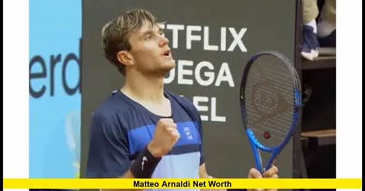 Matteo Arnaldi Net Worth