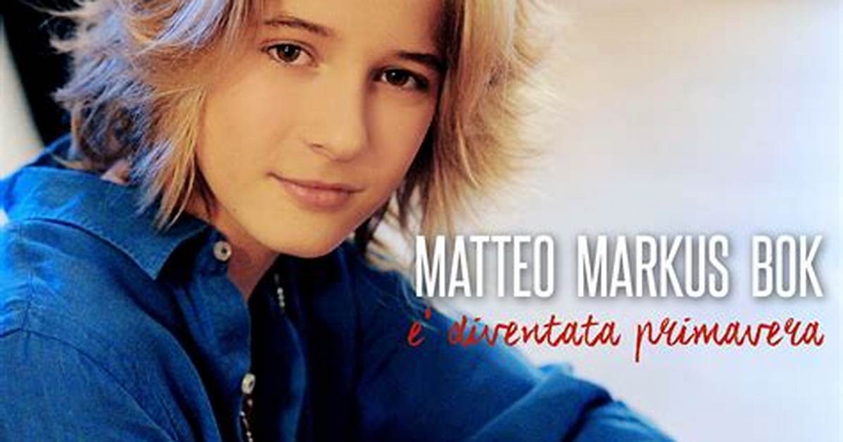 Matteo Markus Bok
