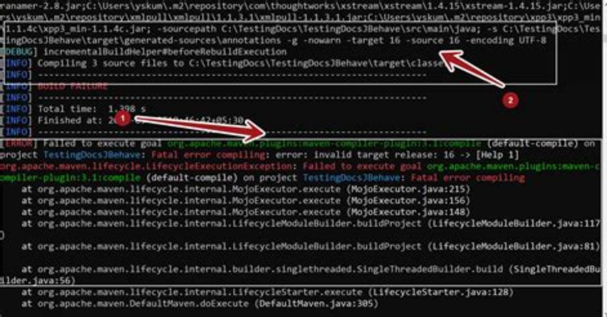 Maven: Invalid Target Release: 10