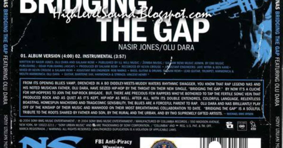 Meaning of Bridging the Gap by Nas