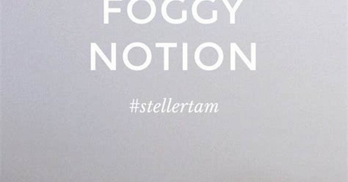 Meaning of Foggy Notion by Echo & the Bunnymen