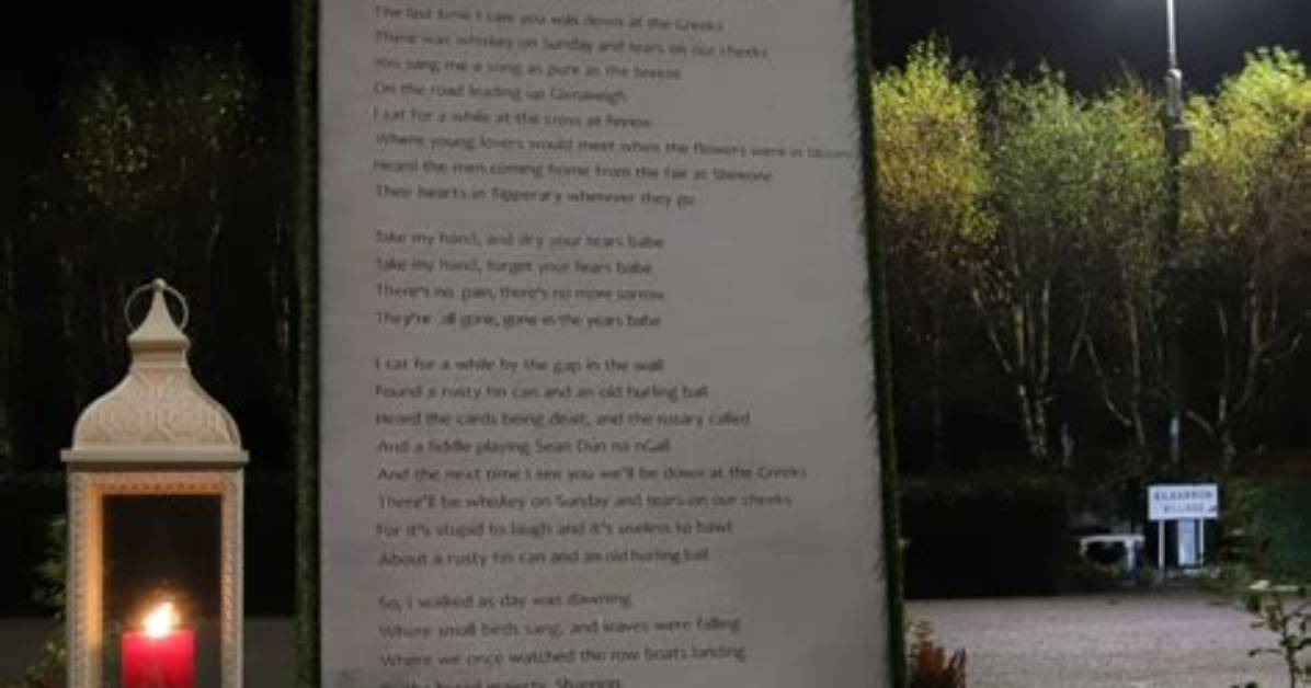 Meaning of the Broad Majestic Shannon by the Pogues