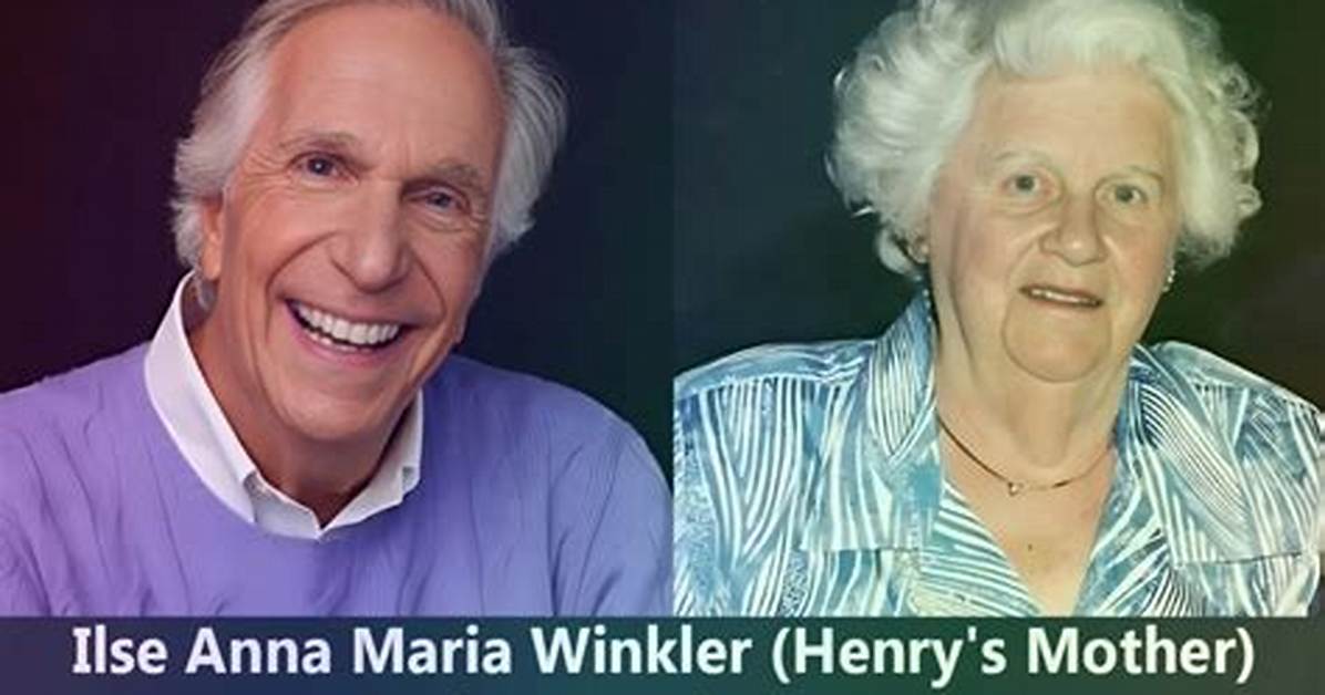 Meet Harry Irving Winkler and Ilse Anna Maria – the Parents of Henry Winkler