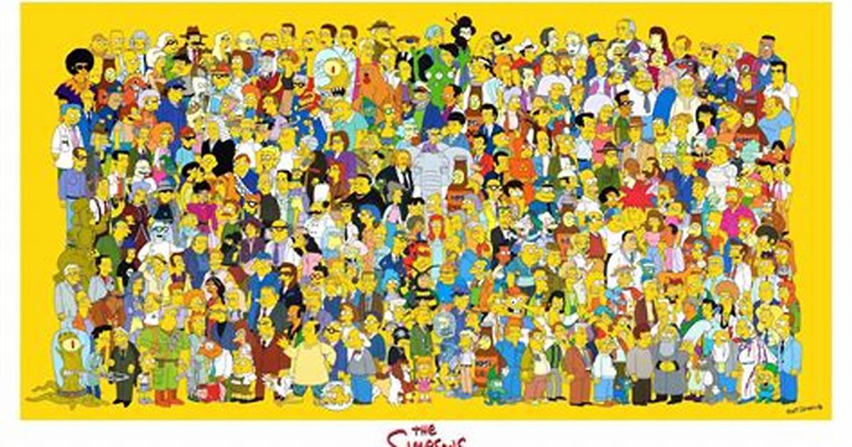Mejores Personajes De Los Simpsons