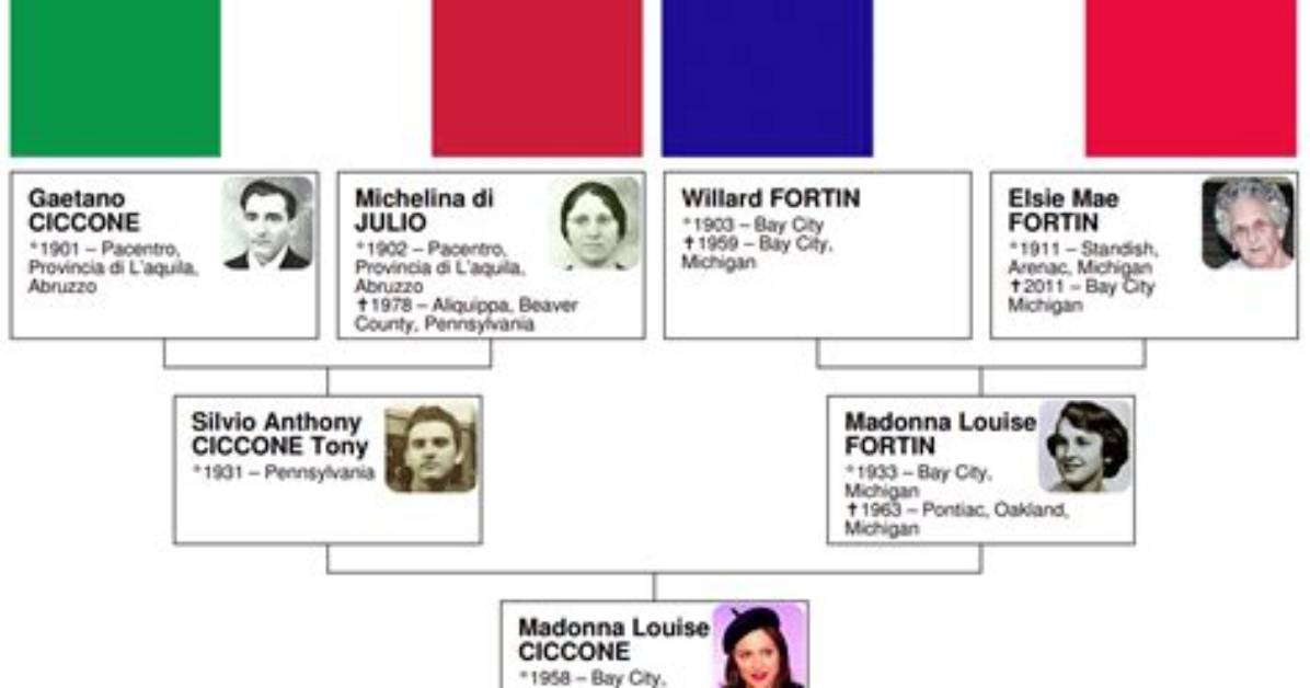 Melanie Ciccone: Family Tree by Perche-Quebec (Loiseau)