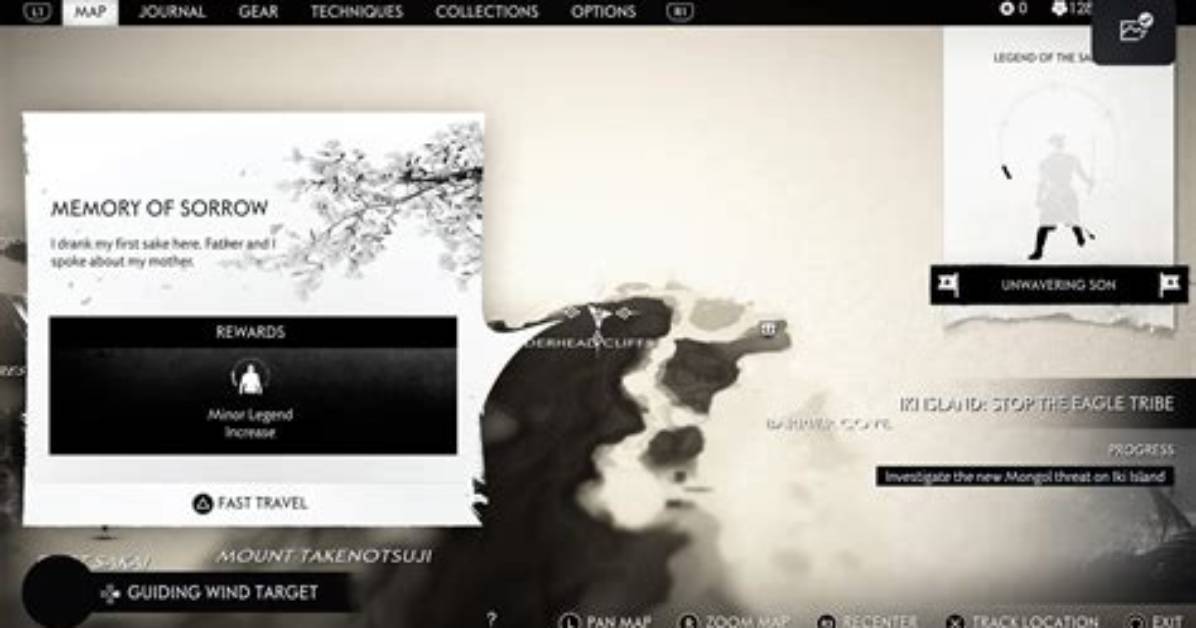 Memories of Your Father, Ghost of Tsushima Point of Interest