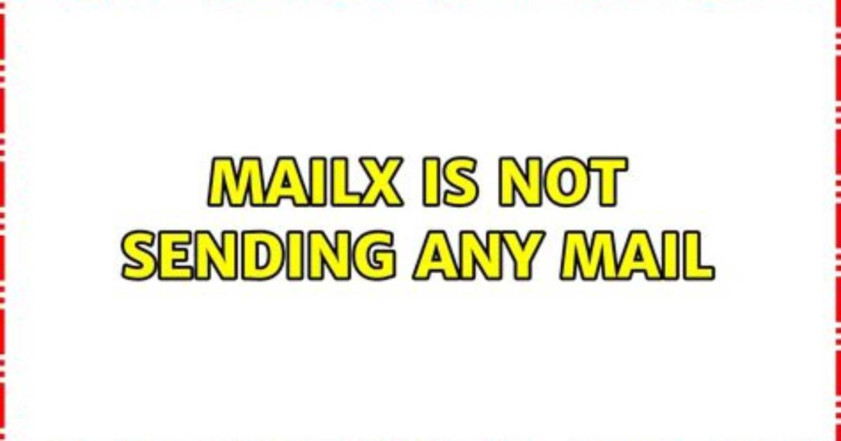 Message Body Not Sending Using Mailx