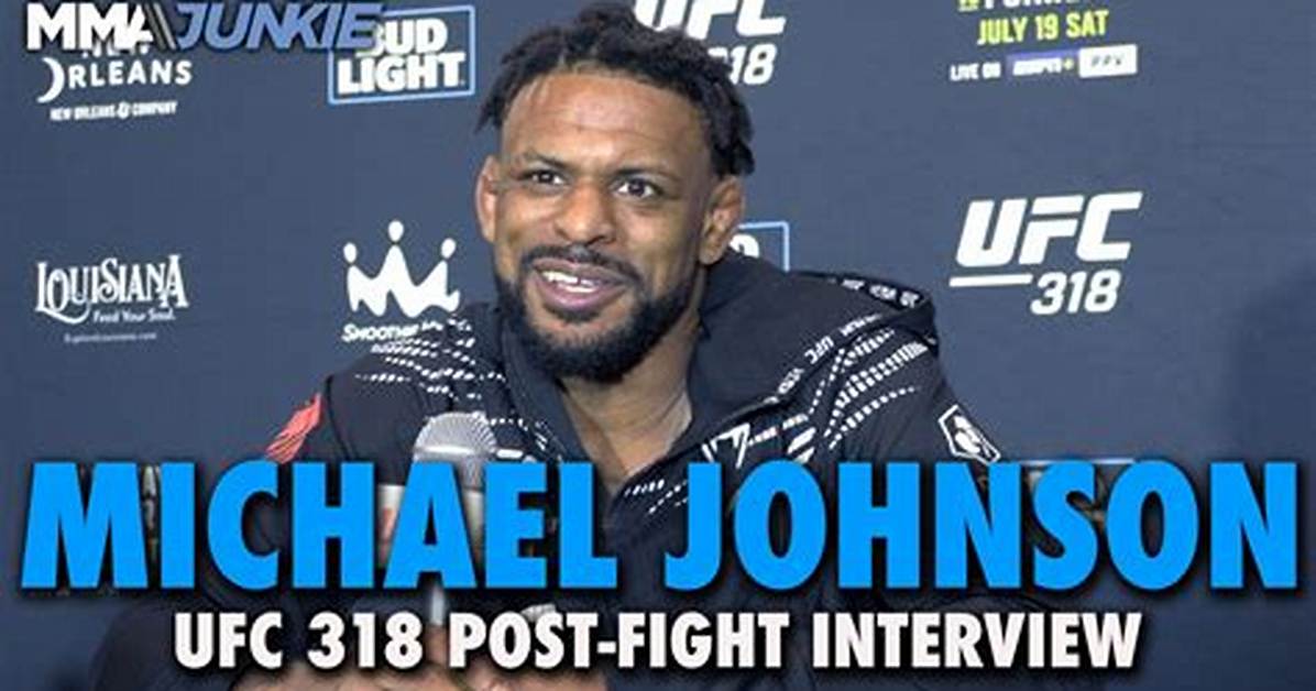 Michael Johnson Ufc Net Worth