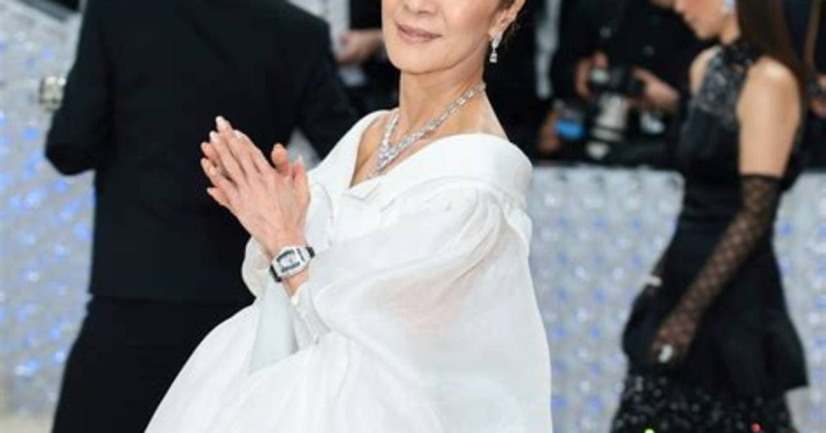 Michelle Yeoh Wore an Updo with a Twist at the Met Gala