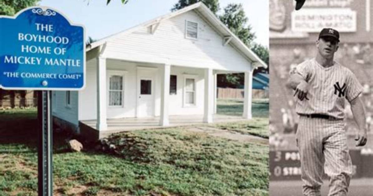 Mickey Mantle’s Childhood Home for Sale for Massive Amount
